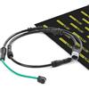 RIDEX PLUS 407W0052P Sensore di usura delle pastiglie freni Posteriore Compatibilità con BMW 5 Sedan F10