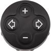 HDRTCBU Auto Multifunzione Pulsanti Volante Adatto per MINI Cooper R55 R56 R57 R58 R59 R60 R61 Interruttore di regolazione del volume del volante Copertura del pulsante del cruise control