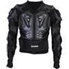 WILDKEN Giacca Moto Corpo Armatura Indumenti di Protezione Completa, Nero | Moto Professionale Sportivo per Donna Uomo Adulto Spina Dorsale Tuta da Motociclista Protezioni Moto Armatura Motocross Tuta