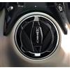 Paraserbatoio.it ADESIVO RESINATO EFFETTO 3D, PER MOTO COMPATIBILE CON KAWASAKI Z650 (Dark, Protezione Tappo)