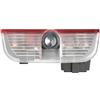 HDGYUA Luci di Segnalazione portiera Auto, Allarme, Luce di parcheggio, Luce di Benvenuto con Lampada di proiezione for Passat B6 B7 Golf 5 6 MK6 7 MK7 Tiguan Sharan