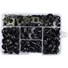 DTASMBD Carene Bulloni Fissaggio Kit Bulloni Per Carenatura Moto Per Per Z900 Per Z 900 RS Per Z900RS Dadi Di Fissaggio, Clip Carrozzeria, Viti Kit Pezzi Vite Moto(Nero)