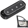 Generico Luci a LED per davanzale a porta, luci per portiera 'auto | Luci di cortesia di benvenuto per portiera auto con rilevamento automatico senza cablaggio - Lampada per proiettore a LED di cortesia con om