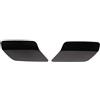 HUVNEXA Tappo di copertura attuatore for pulizia spray for lavafari paraurti anteriore, for BMW, serie 3 Coupé E92 E93 LCI M Sport 2011 2012 2013 Copertura per ugello lavavetri(BLACK SET)