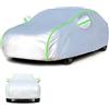 Generico Telo Copriauto per Smart Fortwo EQ Cabrio W453 2020,Telo Protettivo per Auto Adatto a Tutte le Stagioni, Impermeabile, Resistente al Calore, Antigraffio, Cinghie Antivento