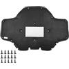 AUTOXBERT Tappetino isolante per BMW X3 X4 G01 G02, isolamento acustico, cofano con clip, isolamento del vano motore