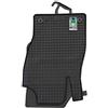 Petex 52210 Tappetino in Gomma nero anteriore e Posteriore Compatibilità con OPEL Corsa D Hatchback S07 Corsa D Van S07