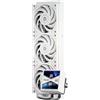 THERMALRLGHT Thermalright TR Peerless Vision 360 UB ARGB White CPU Aio, sistema di raffreddamento ad acqua con ventole in linea, schermo LCD IPS da 3,95" con risoluzione 480 x 480, per AM4/AM5; Intel1851