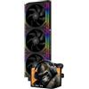THERMALRLGHT Thermalright TR Levita Vision 360 ARGB Black CPU AIO, ventola di raffreddamento senza fili, schermo curvo con risoluzione 2400 x 1080 per AM4/AM5, Intel LGA1851/1700, schermo 3D da 6,67"
