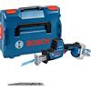 Bosch Professional 18V System Sega universale a batteria GSA 18V-24 (incl. S922EF, S2345X, kit di aggancio su scala, L-BOXX senza batteria/caricabatteria)