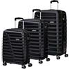 American Tourister carrello Activair 3 PC Set A Universe Black nero
