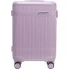 WITTCHEN Trolley cabina in policarbonato Gloss Line | valigia rigida lucida con 4 ruote | Lavanda