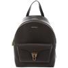 Coccinelle Pelle zaino per il tempo libero Beat Generatio Backpack Fango verde scuro