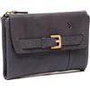 Abbacino Portfolio medio in pelle blu Blu