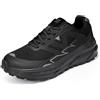 Dasongff Scarpa da uomo rialzata, 10 cm/8 cm/6 cm, suola morbida con solette interne nascoste Sneakers con tacco invisibile da uomo guadagnano 10 cm leggere antiscivolo, Nero Tacco 5 cm, 41 EU