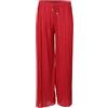 malito more than fashion Pantaloni da donna plissettati, morbidi e fluenti, in chiffon, lunghi estivi, alla moda, 883