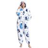 LATH.PIN Pigiama Tuta Panda Unisex Adulto Animale Onesie Cosplay Halloween Carnevale Costume Donna Pigiama Costume Animale Inverno