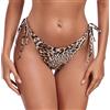 RELLECIGA Donna Slip Swimwear Classico Bikini con Fondo a Laccetti Bottom