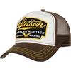 Stetson Cappellino American Heritage Small Bambini/Uomo - mesh cap berretto baseball snapback Snapback, con visiera autunno/inverno primavera/estate - Taglia unica marrone scuro
