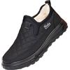 Dasongff Scarpe Sportive Infilare Uomo Inverno Caldo Scarpe basse da Trekking Scarpe Running Passeggiata Antiscivolo Sneakers Outdoor A Buon Mercato, Nero , 44 EU