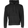 Fruit of the Loom Hooded Felpa, Opaco, Nero(Noir), S Uomo