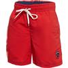 ZAGANO Costume da Bagno per Ragazzi, Pantaloncini da Bagno e da Sport per Bambini, Resistenti, ad Asciugatura Rapida, Taglie 140 cm, 2616, Rosso