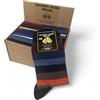 Lucchetti Socks Milano 6 Paia di Calze Uomo Corte Caldo Cotone Colorate Tendenza Pois Fantasia Fashion Made in Italy