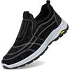 Dasongff Scarpe da ginnastica da uomo, slip on sneakers, scarpe senza lacci da corsa, sneakers, fitness, running, scarpe da ginnastica da uomo, traspiranti, da tennis, da lavoro, a piedi, comode e leggere