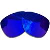 Wetnenss Lenti di ricambio polarizzate per occhiali da sole Oakley Frogskins OO9013/Asain Fit(AF) OO9245, antigraffio, resistenti agli urti, vestibilità perfetta, blu scuro (specchio, polarizzato), 54/55MM