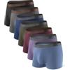DAVID ARCHY Slip Boxer Uomo Modal con Patta Marsupio Separato Microfibra Multipack Mutande Funzione Doppie Tasche Intimo