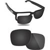 Fiskr Lenti polarizzate di ricambio compatibili con occhiali da sole Oakley Holbrook XL OO9417 da 59 mm, resistenti agli urti e vestibilità perfetta