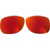 Wetnenss Lenti di ricambio per occhiali da sole Rayban Justin RB4165 (54 mm) polarizzate, spessore 1,5 mm, prevenzione del sale, resistenti agli oli (rosso scuro) (rosso scuro)