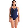 Arena Women's Ludovica Shapewear Soft Curve Back B Cup One Piece Shaping Swimsuit Costume Intero, Blu Navy, 48 Donna