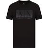 Armani Exchange T-Shirt Uomo Maglietta 3LZTHB ZJH4Z, Manica Corta, Girocollo