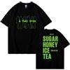 Generico T-Shirt Moda in Cotone Tee DugerHoneyIceTea Merch Stampa A Maniche Corte Streetwear Top Uomo Donna Camicie
