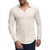ELDO COLLECTION Camicia Uomo Slim Fit in Cotone Elasticizzato Supima® - Elegante e Aderente - Senza Stirare - Manica Lunga