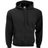Gildan - Felpa con Cappuccio - Uomo (5XL) (Nero)