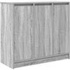 vidaXL Credenza Grigio Sonoma 85x34x76 cm in Legno Multistrato