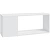 vidaXL Tv-meubel 80x24x32 cm bewerkt hout wit