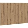 vidaXL Testiera Rovere Artigianale 120x1,5x80 cm Legno Multistrato