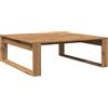 vidaXL Tavolino Salotto Rovere Artigianale 100x100x35 cm in Truciolato