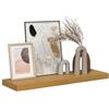 vidaXL Scaffale da Parete Beige 90 x 23,5 x 4 cm Legno Multistrato, Mensola Rettangolare per Soggiorno, Mobile Moderno, Soluzione Resistente, Decorazione Indoor, salvaspazio