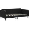 vidaXL Slaapbank 90x190 cm stof zwart