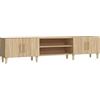 vidaXL Mobile TV Rovere Sonoma 180x31,5x40 cm Legno ingegnerizzato