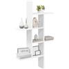 vidaXL Scaffale da parete Bianco 61 x 15 x 102 cm Legno ingegnerizzato