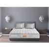 Marcapiuma Materasso Singolo Memory 90x190 Alto 25 cm SUNSHINE H2 Medio Dispositivo Medico Ortopedico Ergonomico 11 zone con Rivestimento SILVER Sfoderabile Antiacaro Traspirante 100% Made in Italy