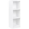 Beliani Libreria a 3 ripiani in truciolare 40 x 40 cm Bianca