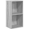 vidaXL Boekenkast 40x30x77 cm bewerkt hout grijs sonoma eikenkleurig