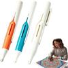 Generico Dispenser automatico di perline for pittura diamantata, penna for strumenti | Strumento for la selezione automatica delle perline senza cera con impugnatura comoda, kit di accessori(Multicolor)