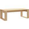vidaXL Tavolino da Salotto Rovere Sonoma 102x50x35cm Legno Multistrato